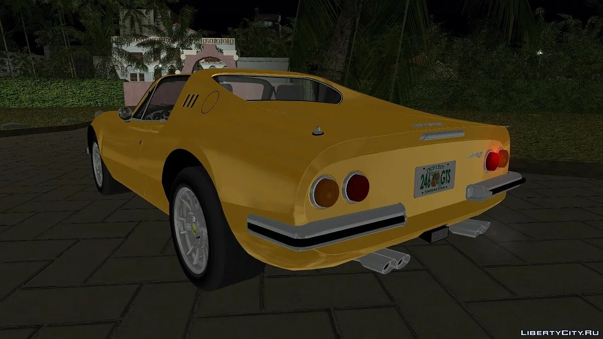 Ferrari 246 Dino GTS \'1972 / GTA Vice City