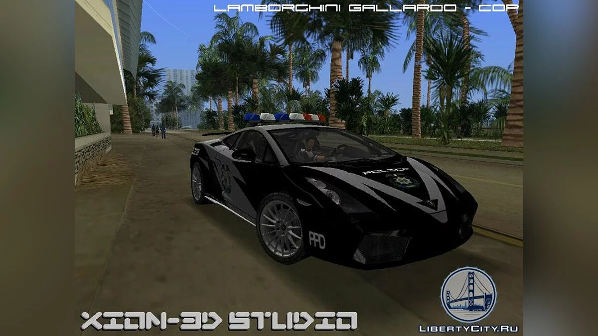 Lamborghini Gallardo XiON Patrol / GTA Vice City