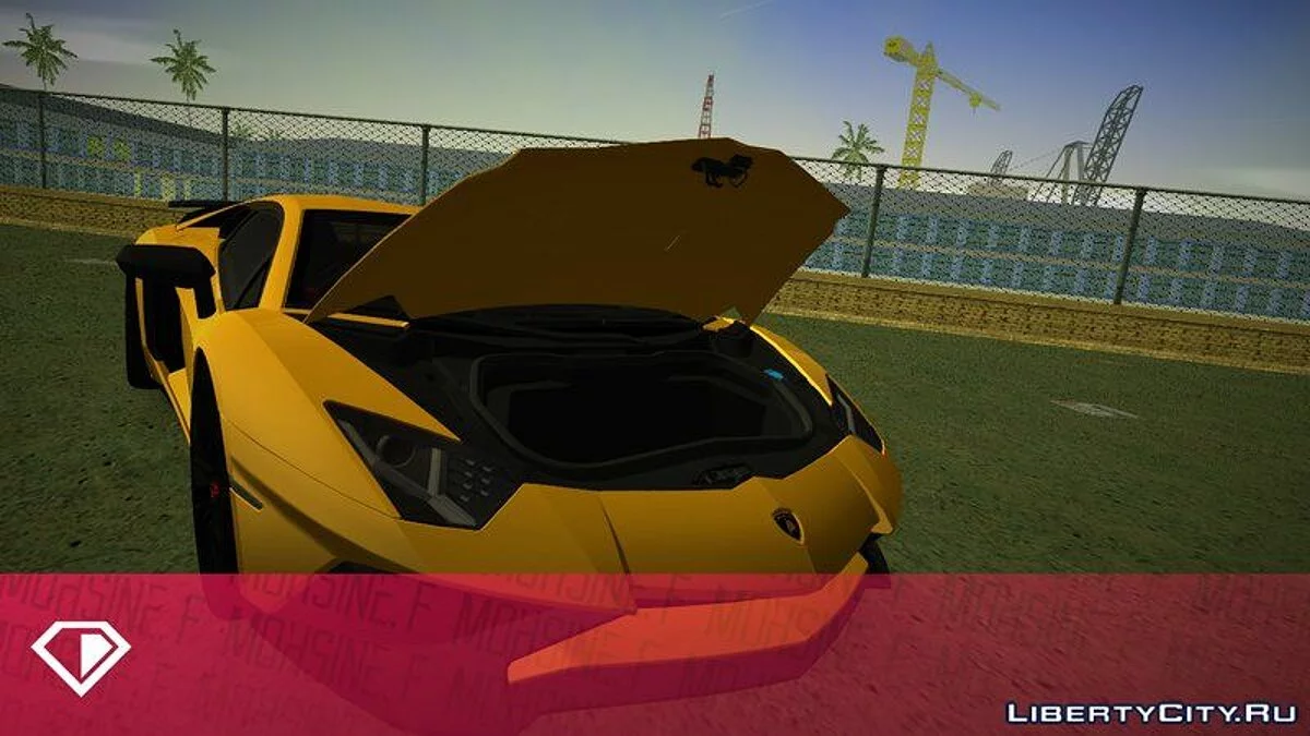 2015 Lamborghini Aventador Superveloce LP750-4 / GTA Vice City