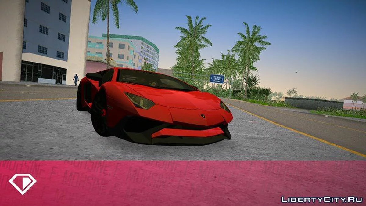 2015 Lamborghini Aventador Superveloce LP750-4 / GTA Vice City