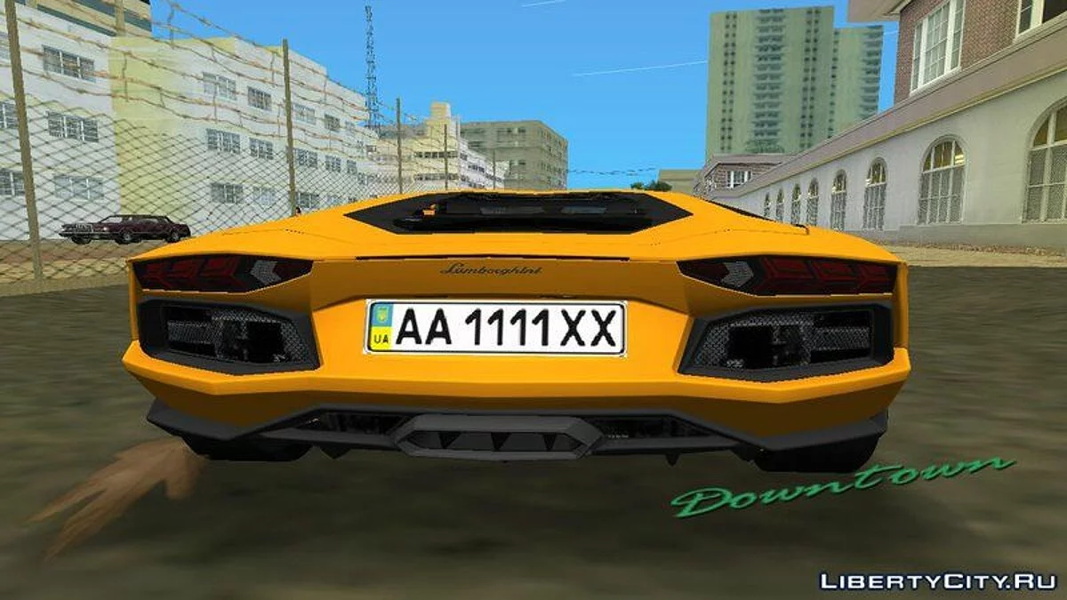 Lamborghini Aventador LP700 / GTA Vice City