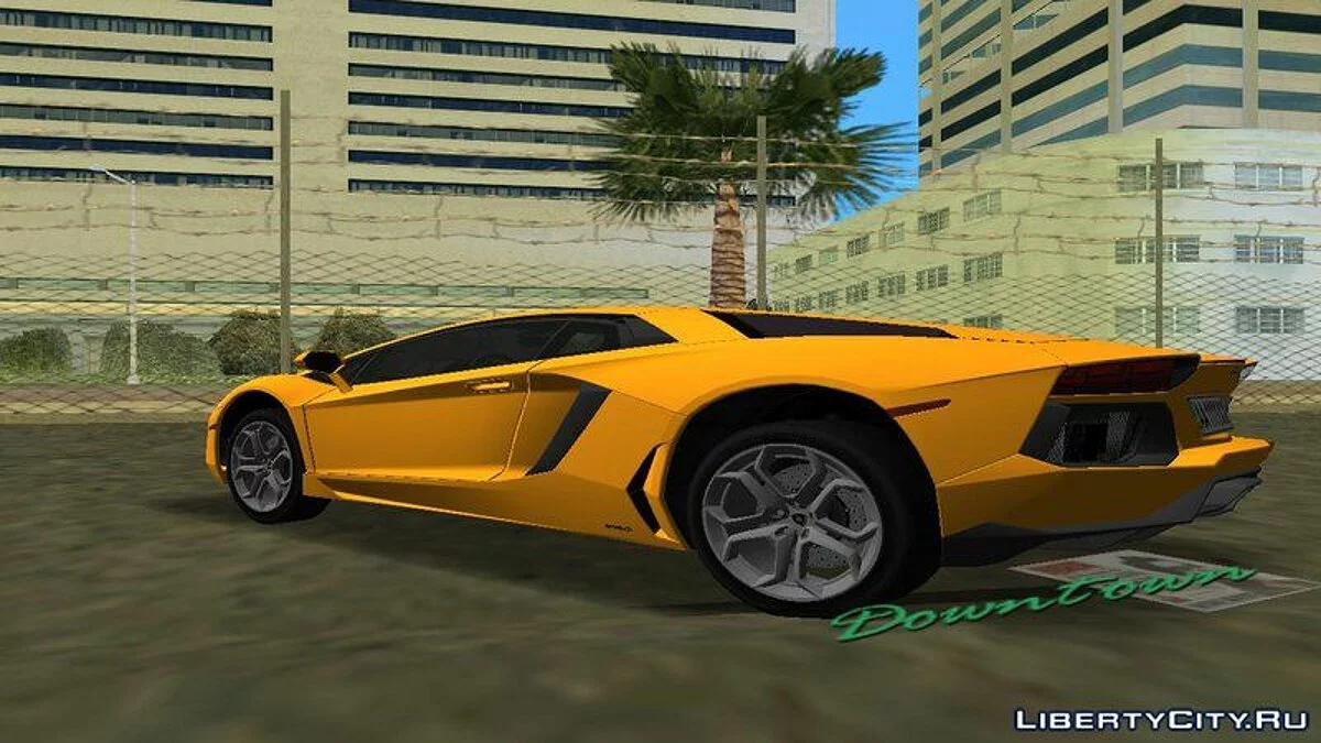 Lamborghini Aventador LP700 / GTA Vice City