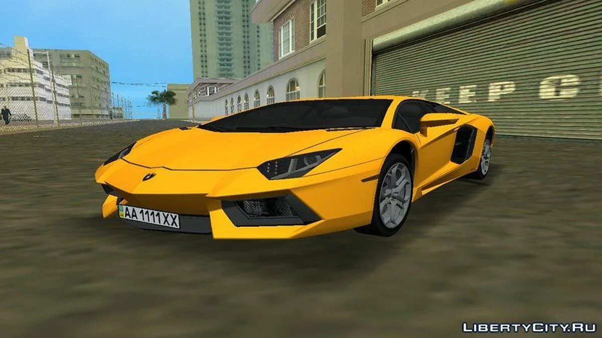 Lamborghini Aventador LP700 / GTA Vice City
