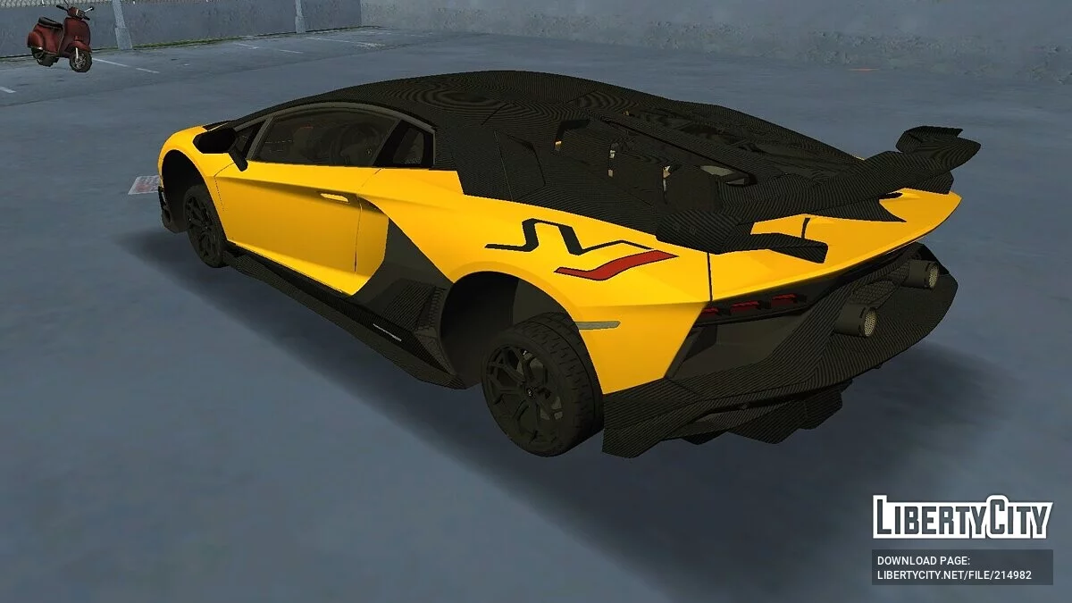 Lamborghini Aventador SVJ / GTA Vice City