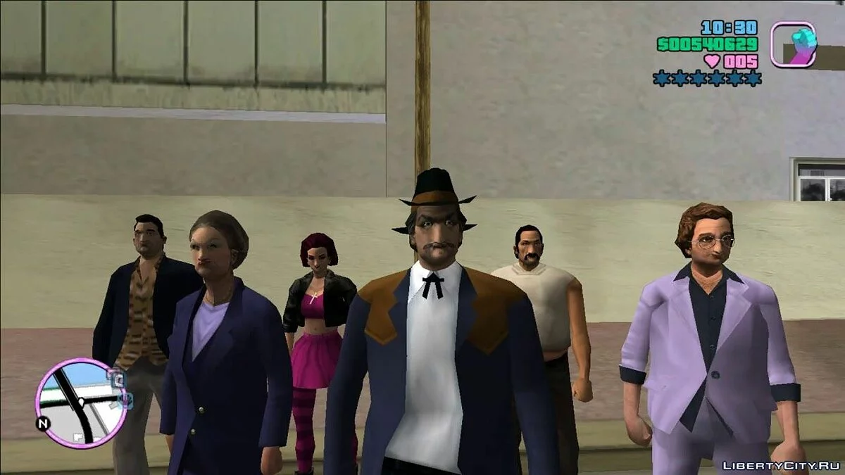 Игра за катсценовых персонажей / GTA Vice City