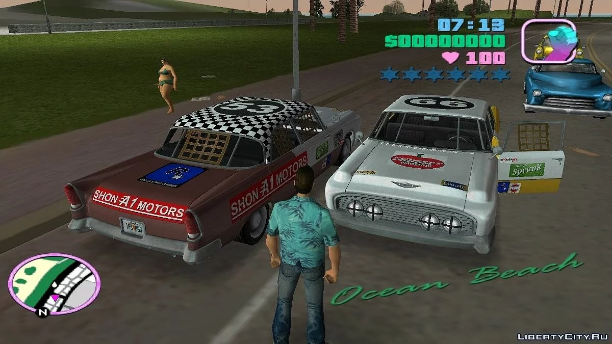 HD Oceanic/Bloodring Banger for VC / GTA Vice City
