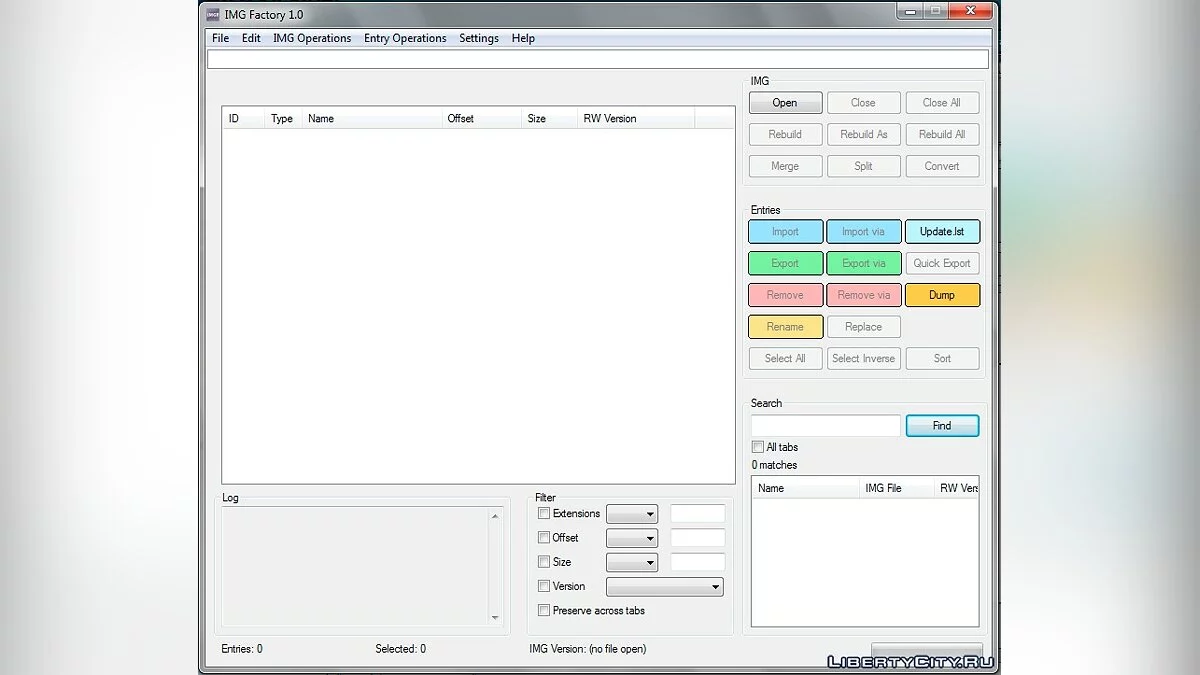 Img Factory 1.2 / GTA Vice City