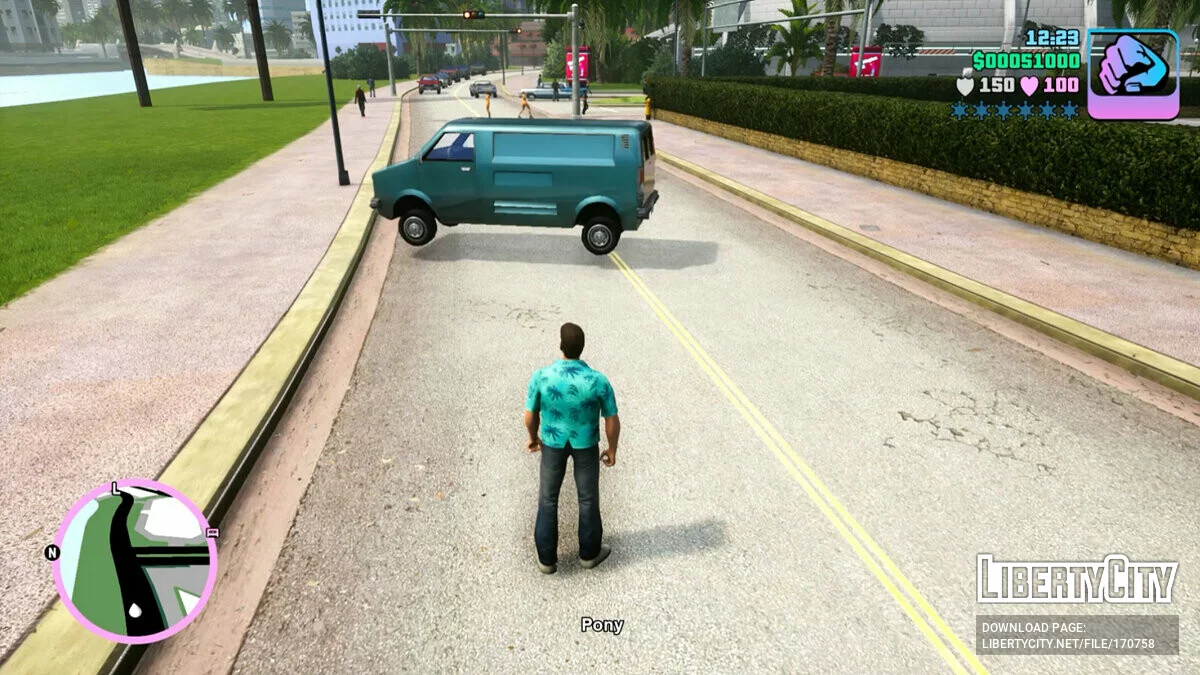 Спавнер транспорта 1.1 / GTA Vice City: The Definitive Edition