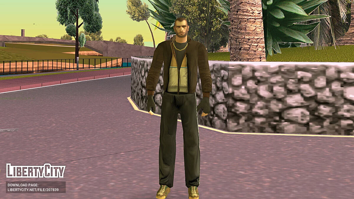 Скин Нико Беллика / GTA Vice City Stories