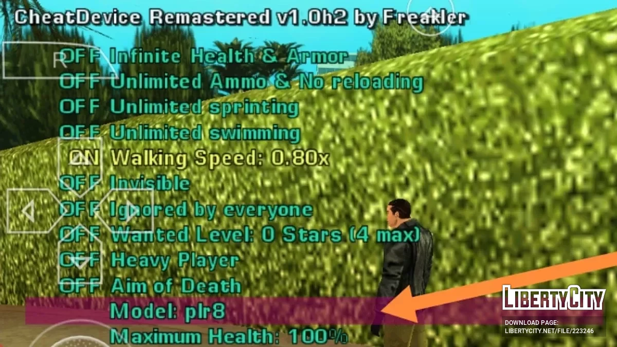 Клод - скин / GTA Vice City Stories