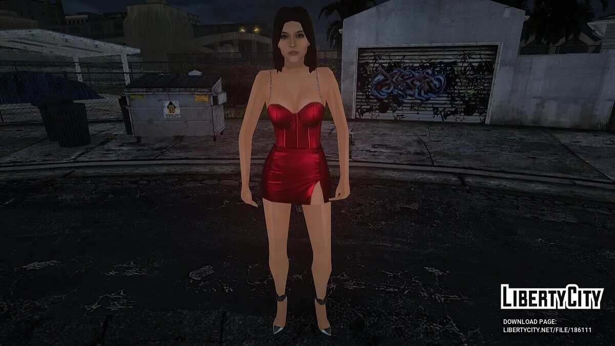 Девушка в вечернем наряде / GTA San Andreas