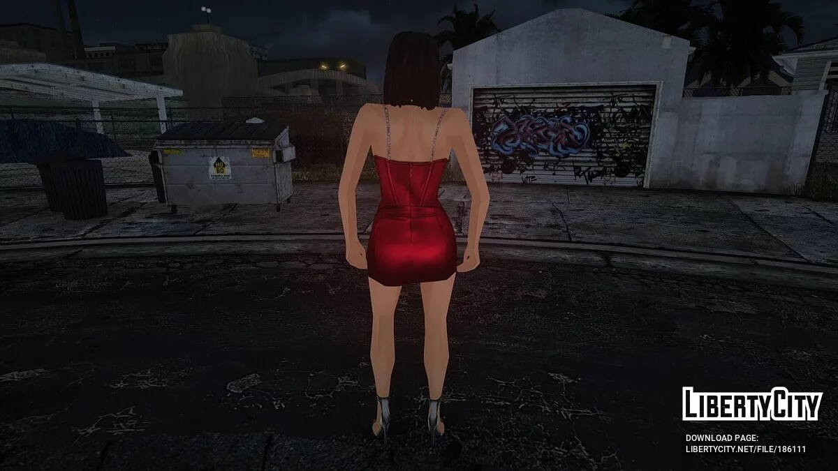 Девушка в вечернем наряде / GTA San Andreas