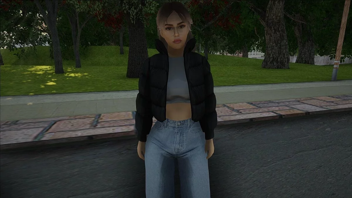 Модная девочка-подросток / GTA San Andreas