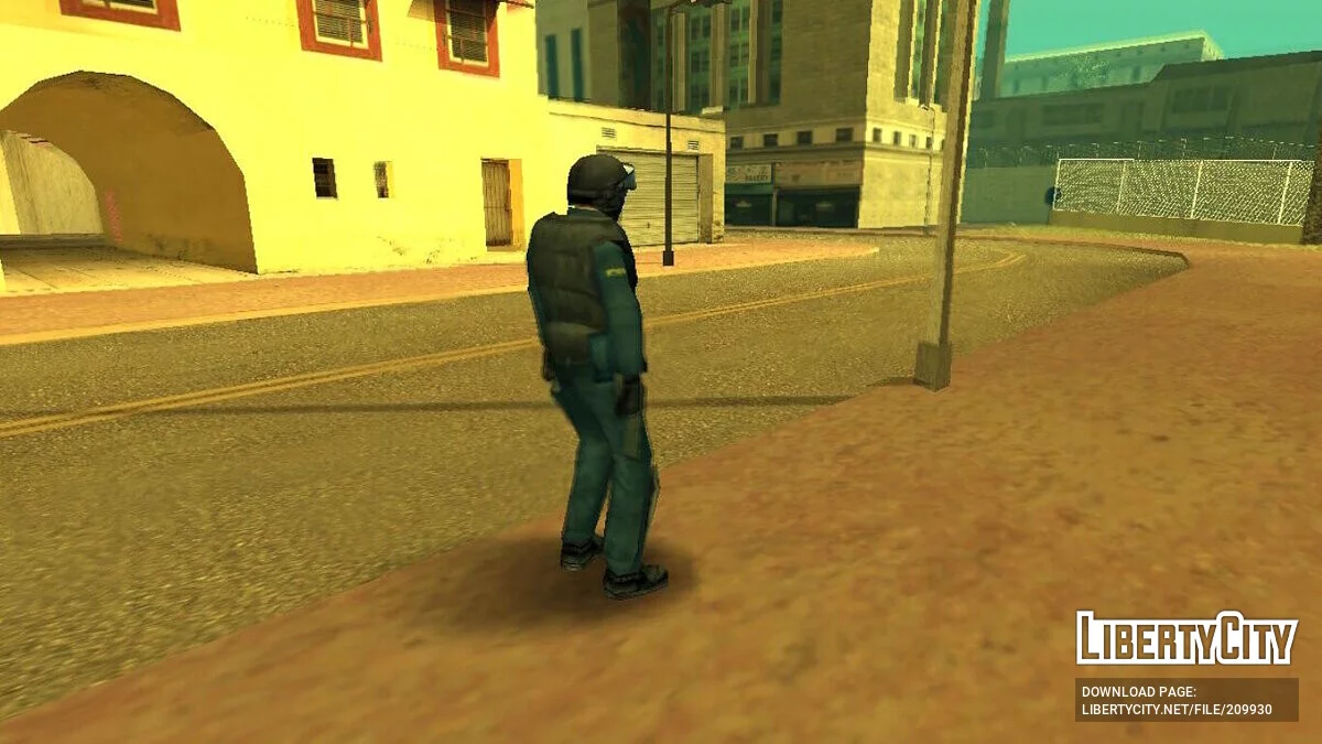 SWAT из Manhunt 1 (Remade) / GTA San Andreas