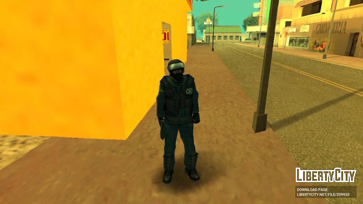 SWAT из Manhunt 1 (Remade) / GTA San Andreas