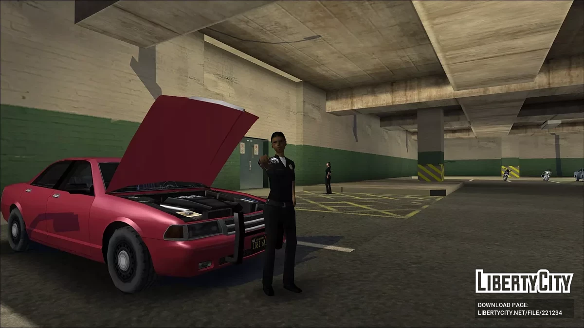 Скин-пак девушек полицейского департамента Лос-Сантоса / GTA San Andreas