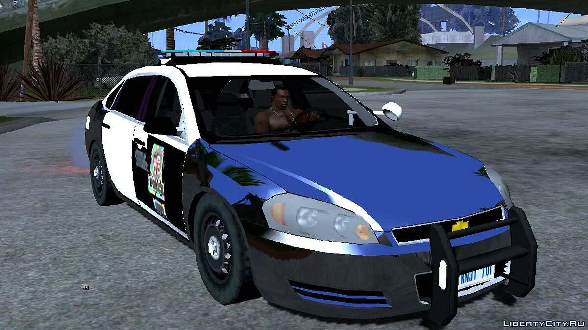 Chevrolet Impala 2007 LSPD (SA стиль) / GTA San Andreas (iOS, Android)
