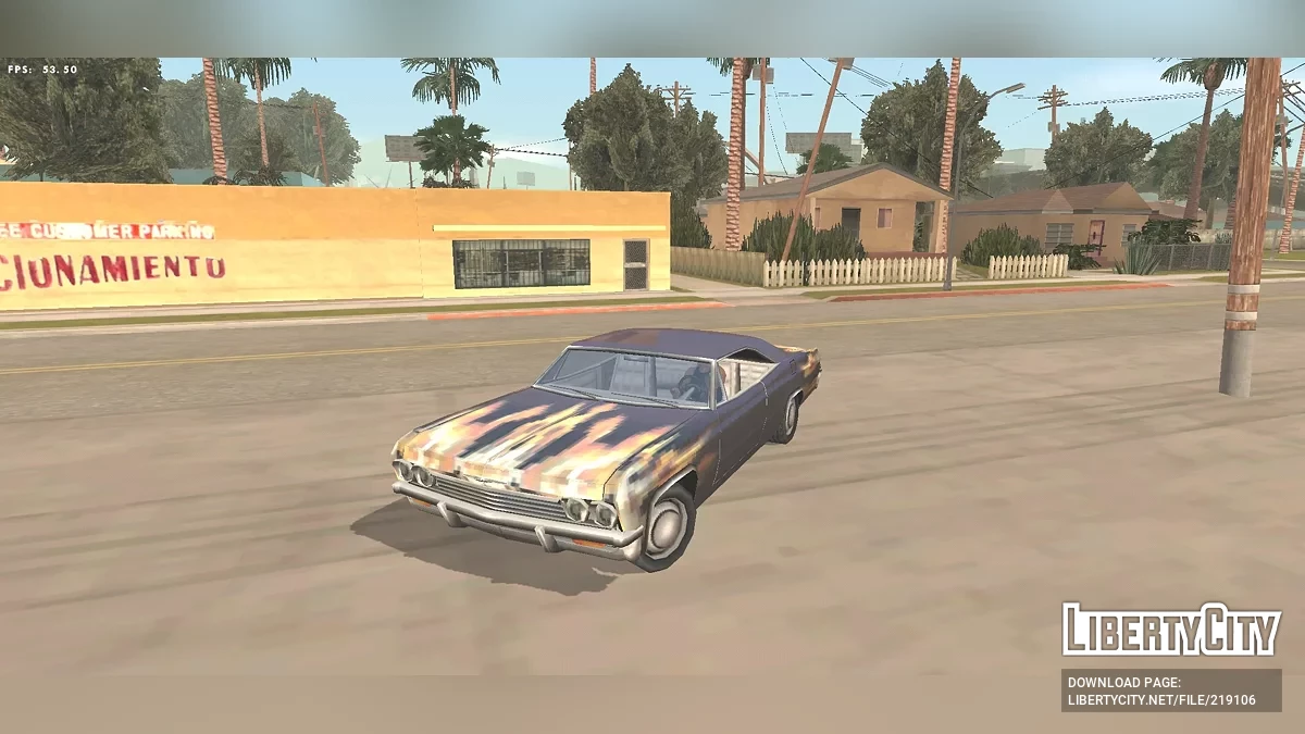 Chevy Impala '65 (только DFF + SA-стиль) / GTA San Andreas (iOS, Android)