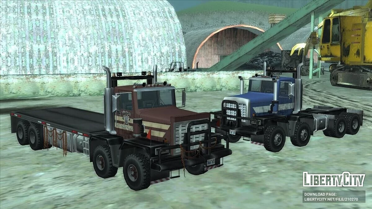 Jobuilt Odin Flatbed & Semi / GTA San Andreas