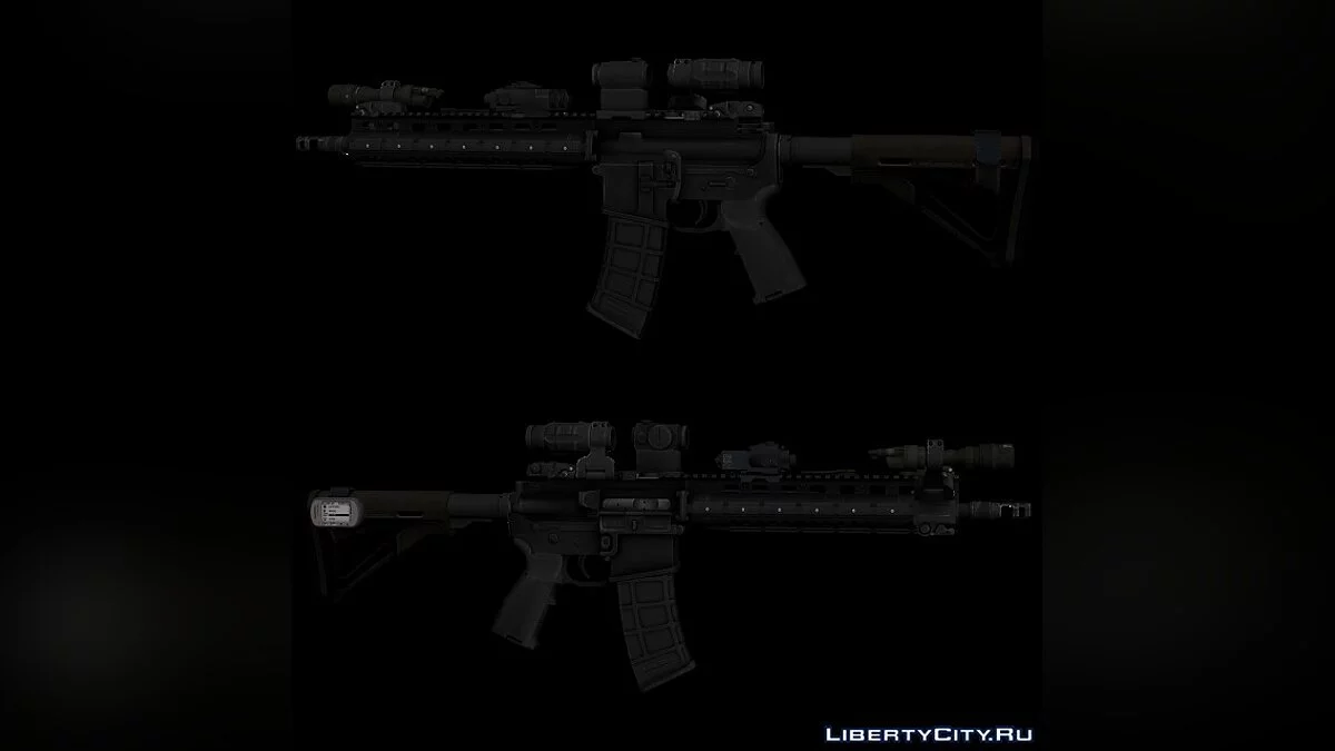 LaRue OBR from MOHW / GTA San Andreas