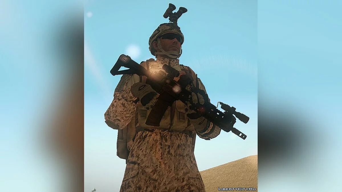 LaRue OBR from MOHW / GTA San Andreas