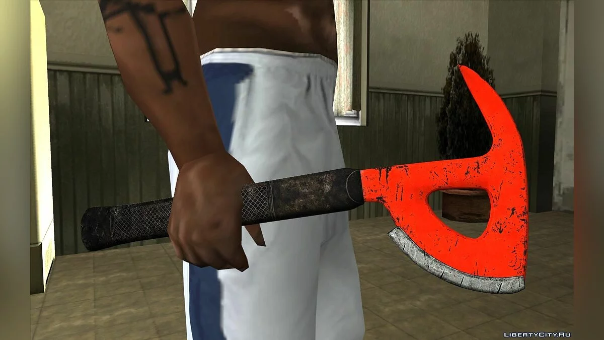 Топор из игры The Forest / GTA San Andreas