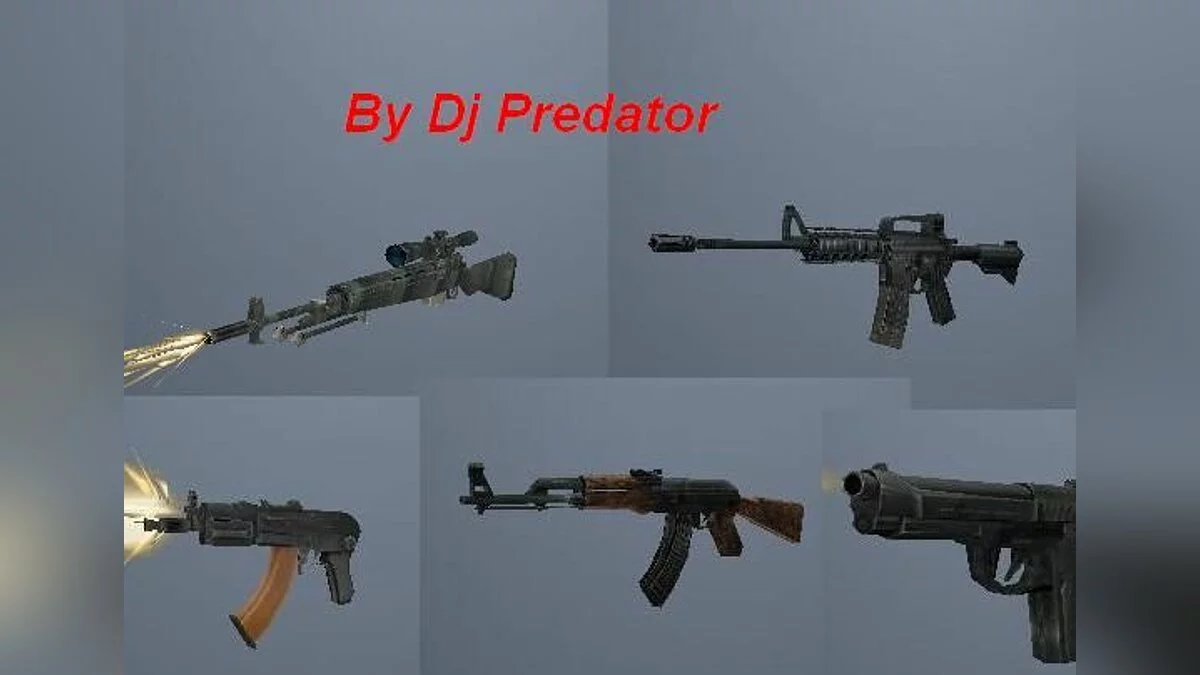 Guns Convents By Dj Predator / GTA San Andreas