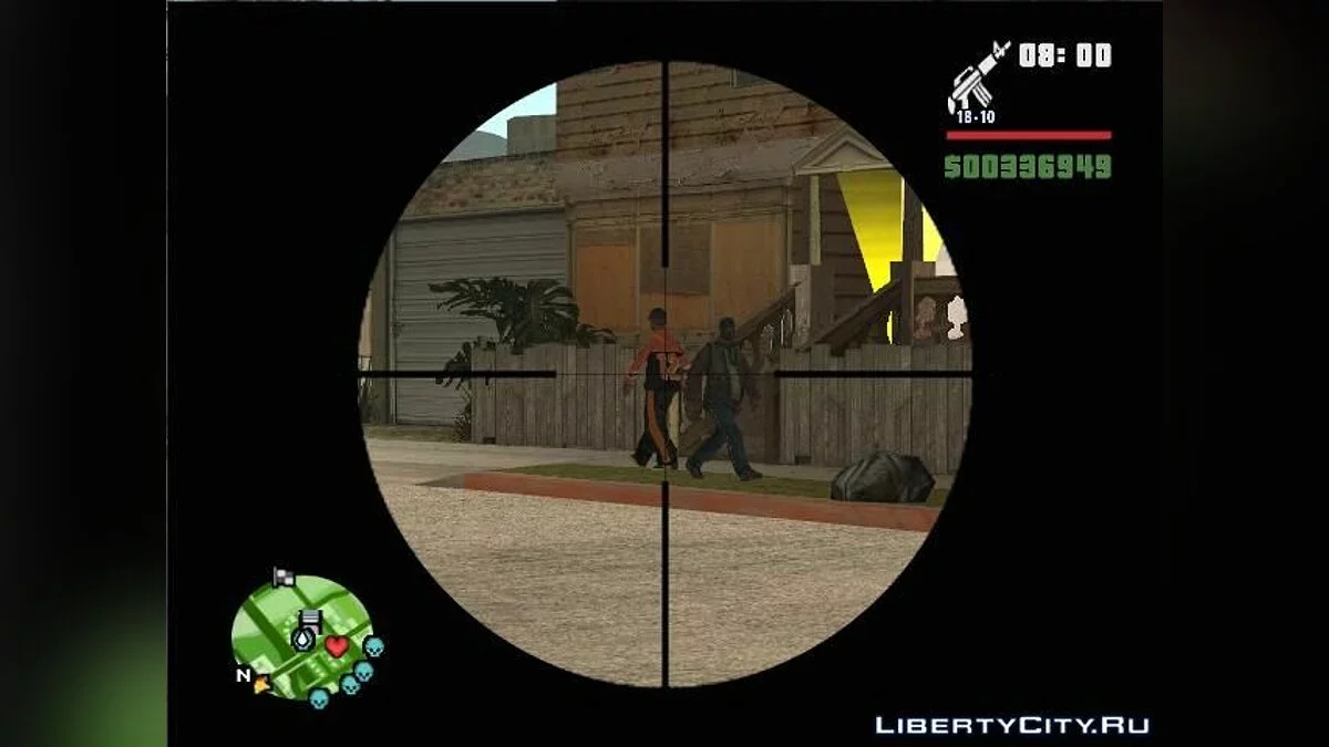 M16 - Полуавтоматика / GTA San Andreas