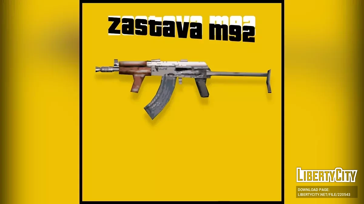 Zastava M92 (SA-Style) / GTA San Andreas