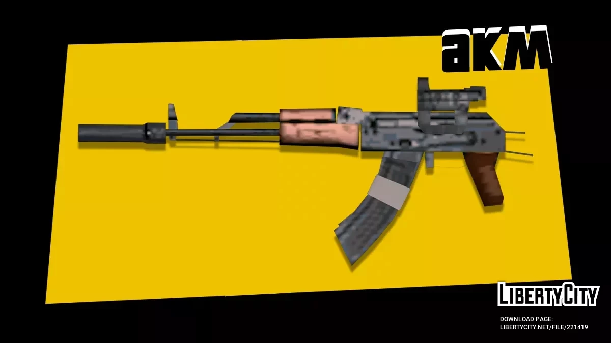 AKM v2 (SA-Style) / GTA San Andreas